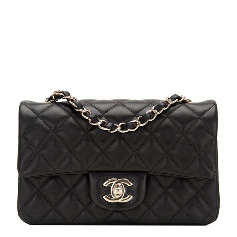 chanel mini rectangular flap outfit|Chanel small lambskin evening bag.